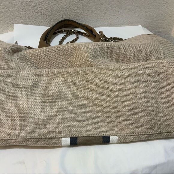 Lily & Bean Bag w/ JPD initials large tote bag zip - Picture 5 of 13